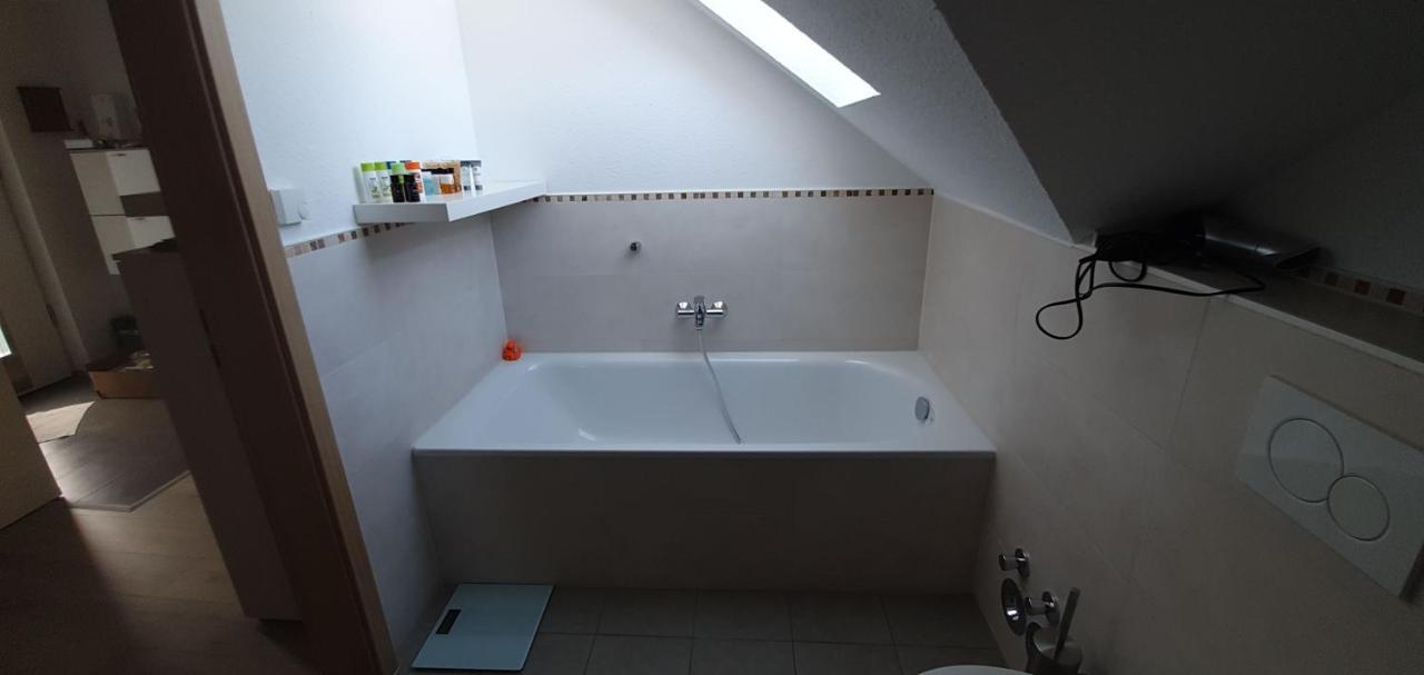 Grosse Wohnung Mit Rheinblick 博帕德 外观 照片